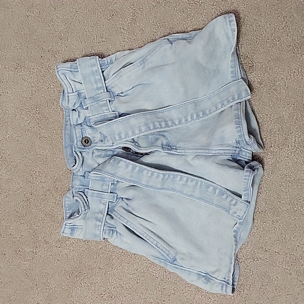 Hollister Ultra High-Rise Mom Jean Shorts, Vintage Stretch